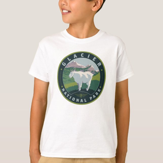 Glacier National Park T-Shirt (Front)