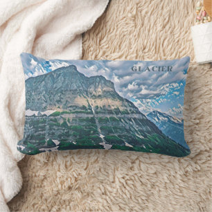 Glacier National Park Throw Pillow
