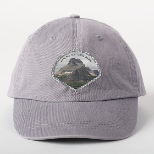 Glacier National Park Travel Photo Patch (On Headwear)