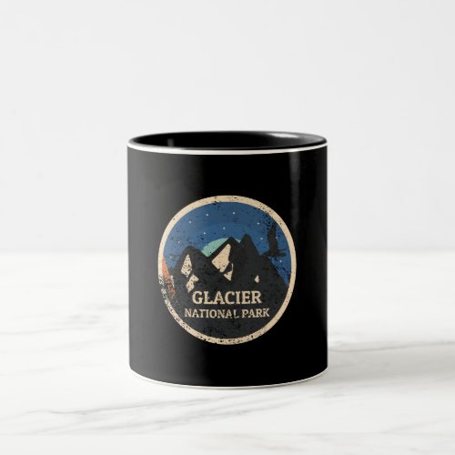 Glacier National Park Two_Tone Coffee Mug