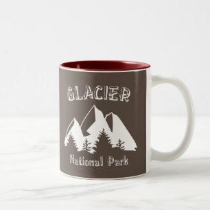 Glacier National Park Two-Tone Coffee Mug