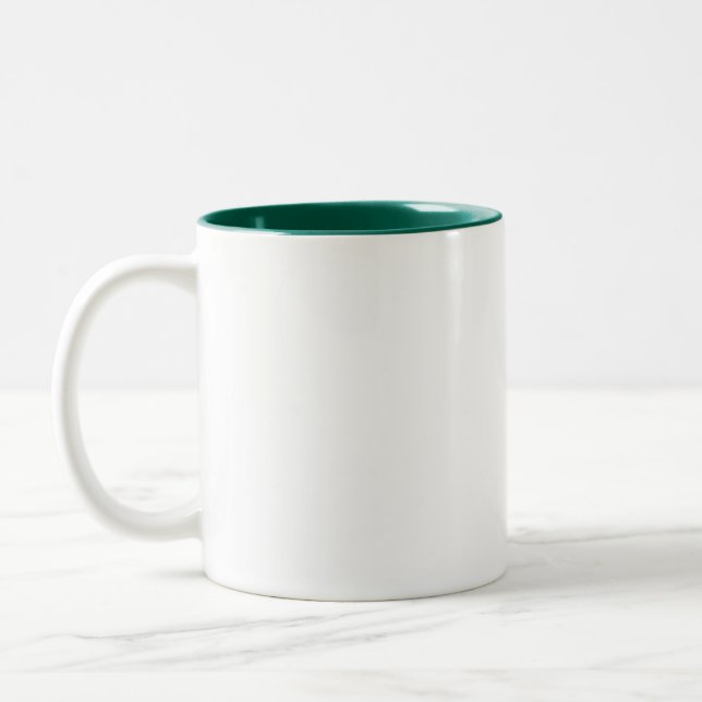Glacier National Park Two-Tone Coffee Mug (Left)