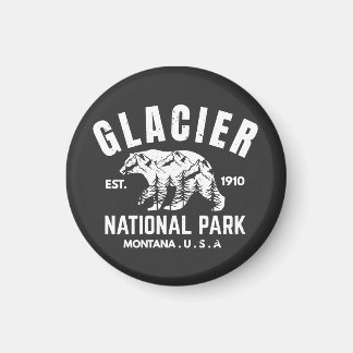 Glacier National Park USA Montana Magnet