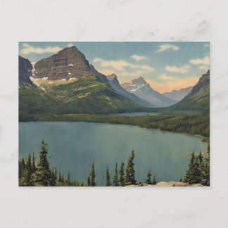 Glacier national park USA Postcard (1)