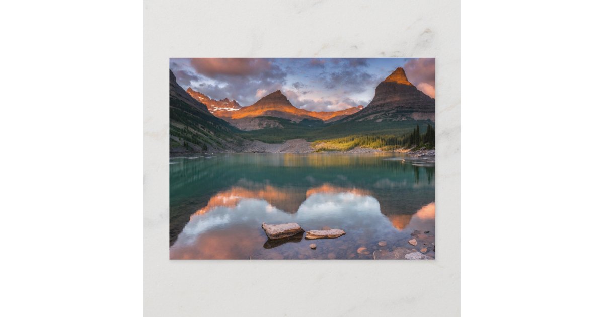 Glacier National Park USA Postcard (glacier 6) | Zazzle