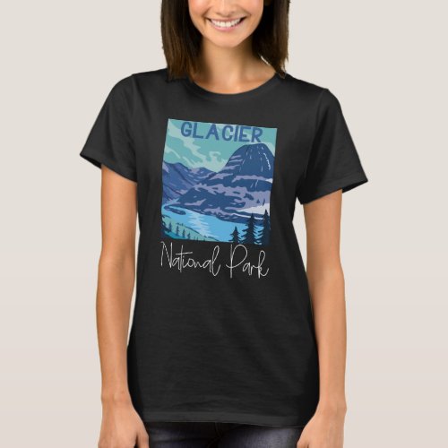 Glacier National Park USA T_Shirt