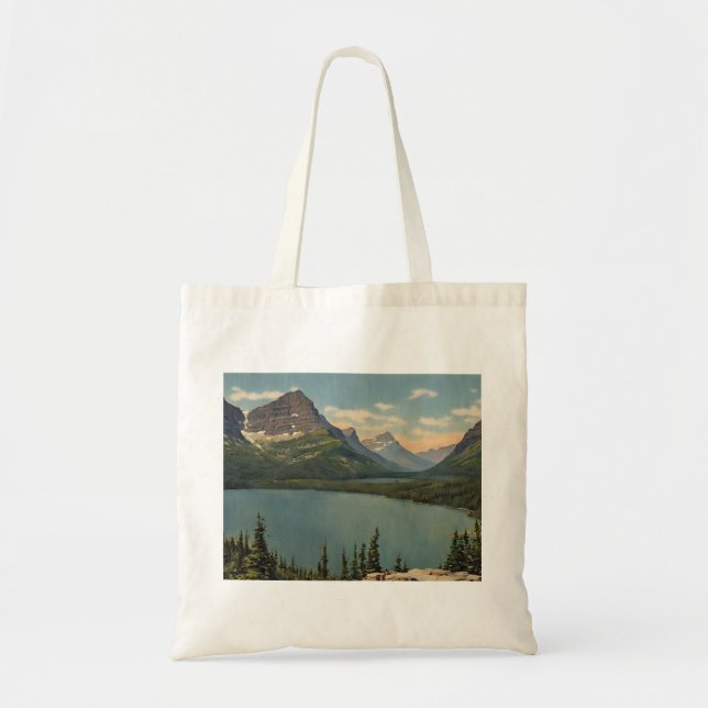 Glacier National Park USA Tote Bag (1) (Front)