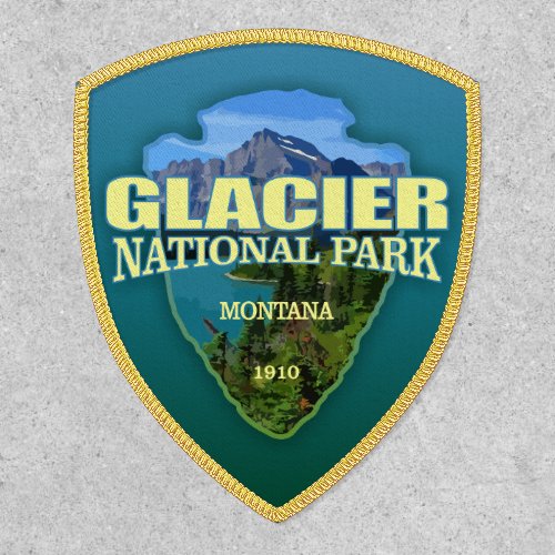 Glacier NP arrowhead  Patch