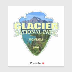Glacier NP (arrowhead) Sticker