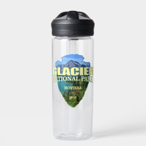 Glacier NP arrowhead  Water Bottle