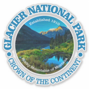 Glacier NP Sticker