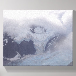 Glacier On Elephant Island Canvas Photo Tile