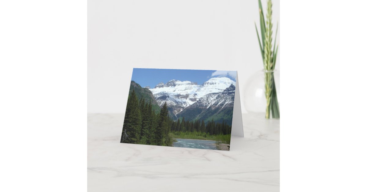 Glacier Park Montana Card | Zazzle