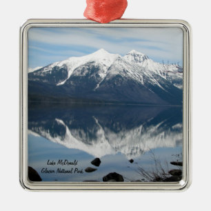 Glacier Park Ornament! Metal Ornament