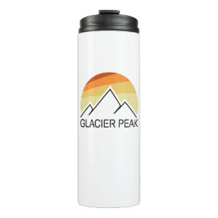 Glacier Peak Washington Retro Thermal Tumbler