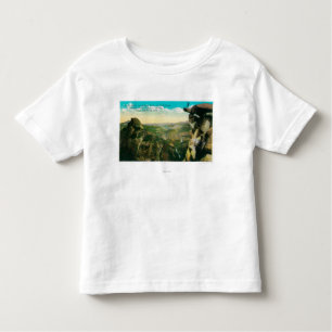 Glacier Point, Half Dome, and Yosemite Valley Toddler T-shirt