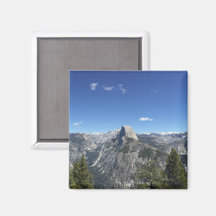 Glacier Point Half Dome Yosemite Color Photo Magnet