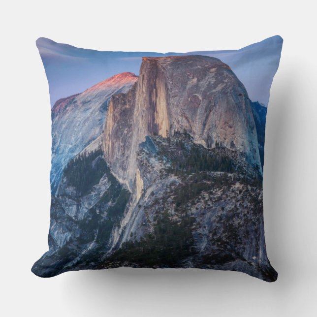 Glacier Point Throw Pillow (Front)