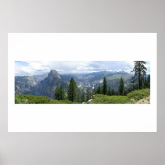 Glacier Point view of Half Dome Poster