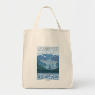 Glacier Scene - Juneau, Alaska Tote Bag