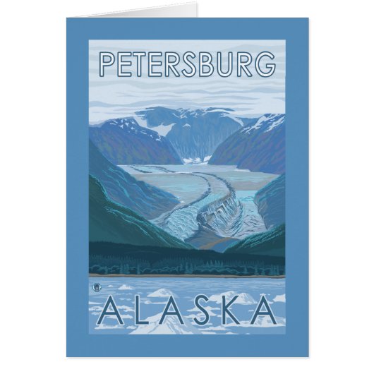Glacier Scene - Petersburg, Alaska (Front)