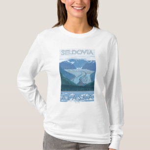 Glacier Scene - Seldovia, Alaska T-Shirt