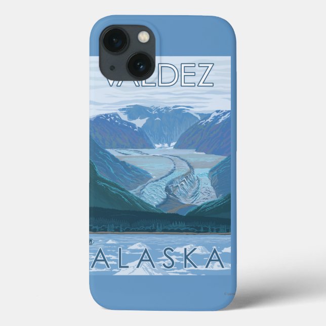 Glacier Scene - Valdez, Alaska Case-Mate iPhone Case (Back)