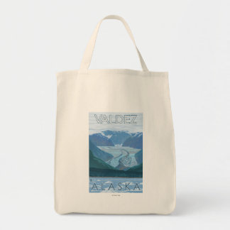 Glacier Scene - Valdez, Alaska Tote Bag