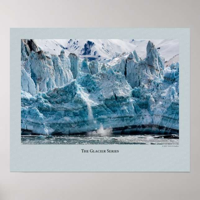 Glacier Series - Hubbard 527 Poster (Front)