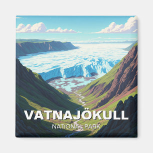 Glacier Vatnajökull National Park Magnet