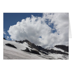 Glacier with Clouds Card