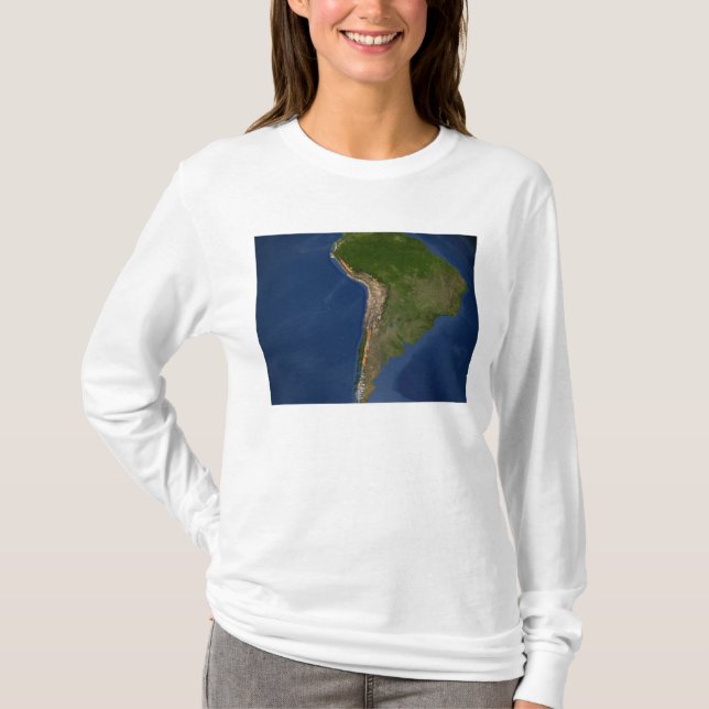 Glaciers in regions of South America T-Shirt (Front)