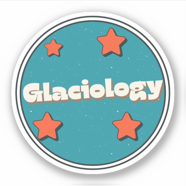 Glaciology Sticker (Front)