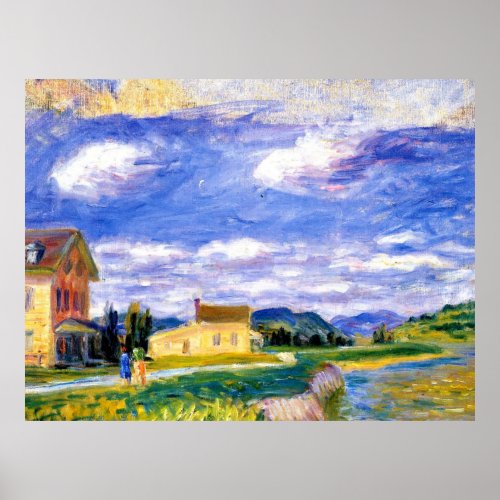 Glackens _ Baie St Paul Quebec No 2 Poster