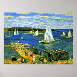 Glackens: Mahone Bay, Poster