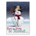 Glad Christmas Greeting Card