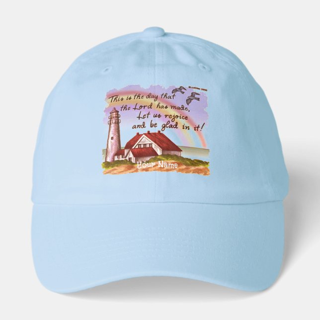 Glad Lighthouse Christian Hat (Front)