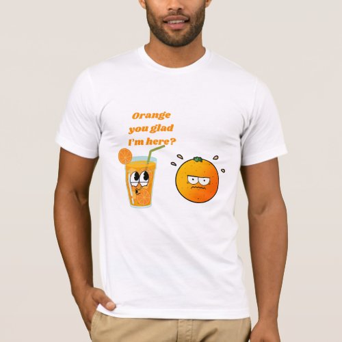 GLAD ORANGE T_Shirt