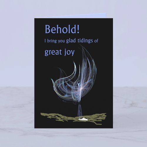 Glad Tidings of Great Joy Christmas Card