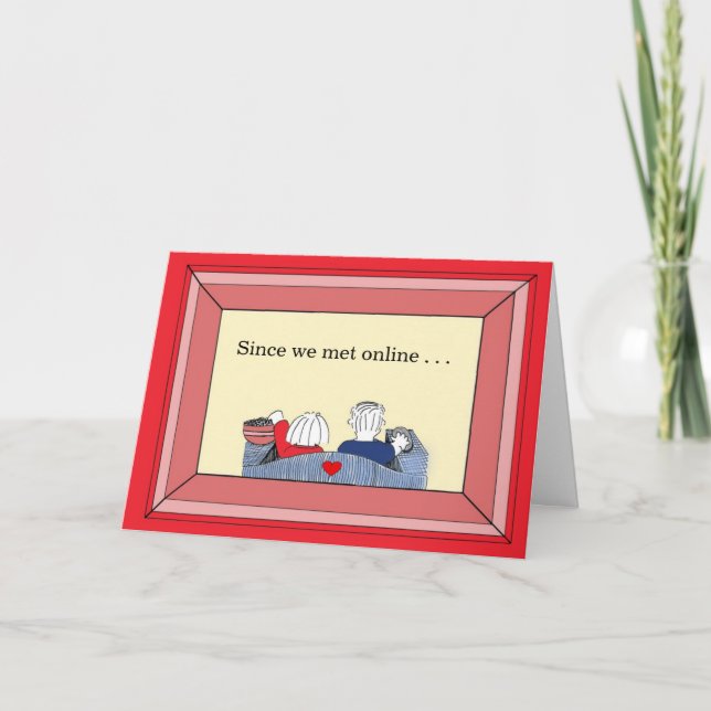 Glad We Met (online) - Valentine Holiday Card (Front)