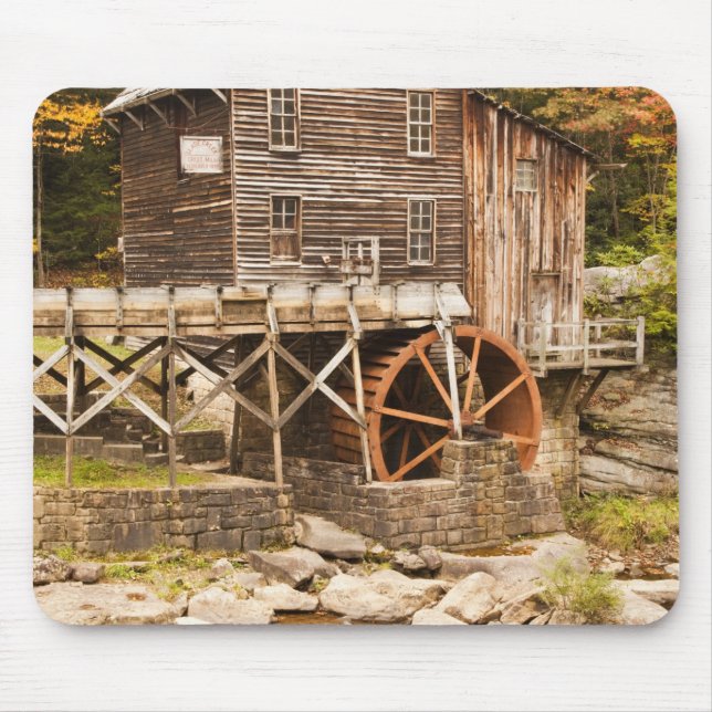 Glade Creek Grist Mill, Babcock State Park, 2 Mouse Pad (Front)
