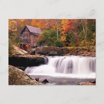 Glade Creek Grist Mill Postcard by Lasting__Impressions at Zazzle