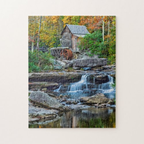 Glade Grist Mill West Virginia Jigsaw Puzzle