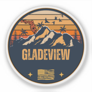 Gladeview, Florida Sticker