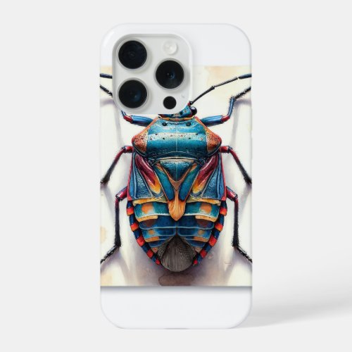 Gladiator Bug 290524IREF122 _ Watercolor iPhone 15 Pro Case