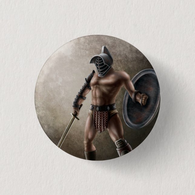 Gladiator Button (Front)