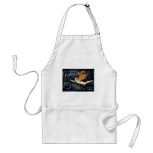 Gladiator Cycles, Vintage Victorian Art Nouveau Adult Apron