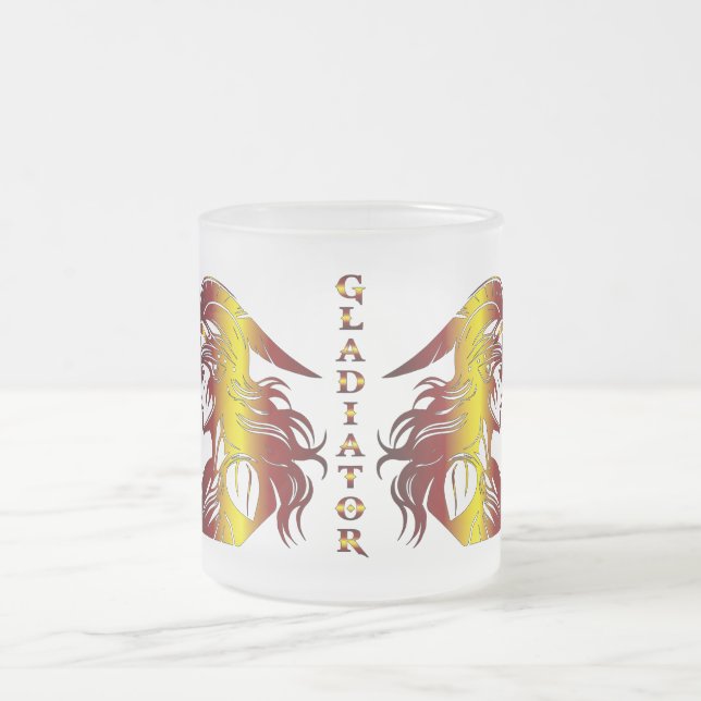 Gladiator Glass Mug (Center)