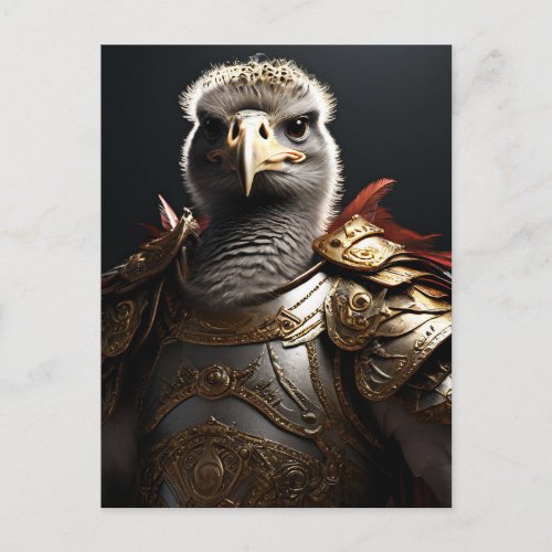 Gladiator Ostrich Postcard