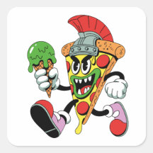 Gladiator Pizza Slice Italian Brainrot